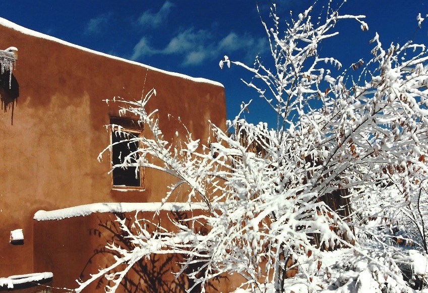 Stepping Outside My Ten Thousand Waves Casita In Santa Fe, I Was Humbled In Delight and Gratitude…
