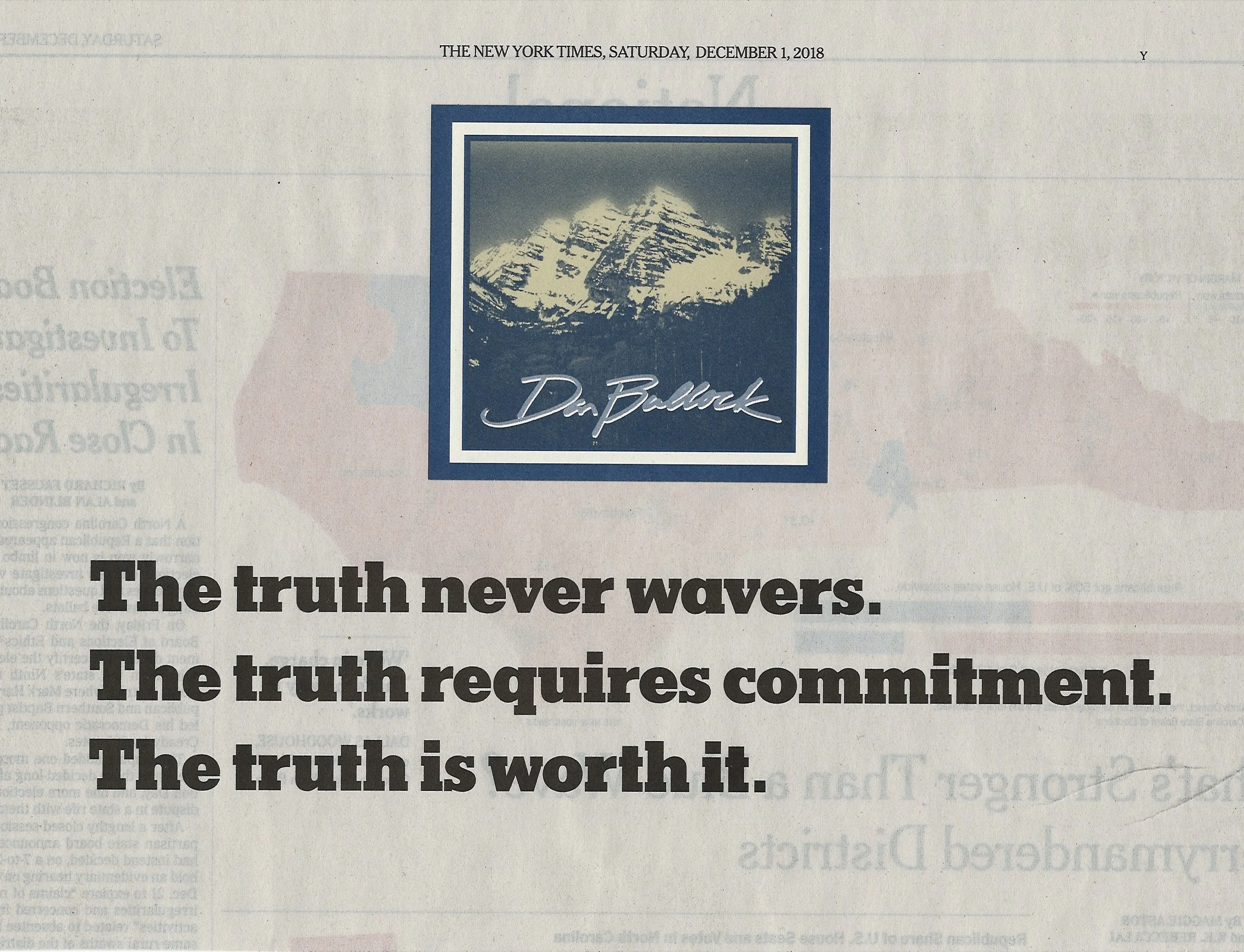 TRUTH, TRUST AND TEACHABLE (LEARNABLE?) MOMENTS...