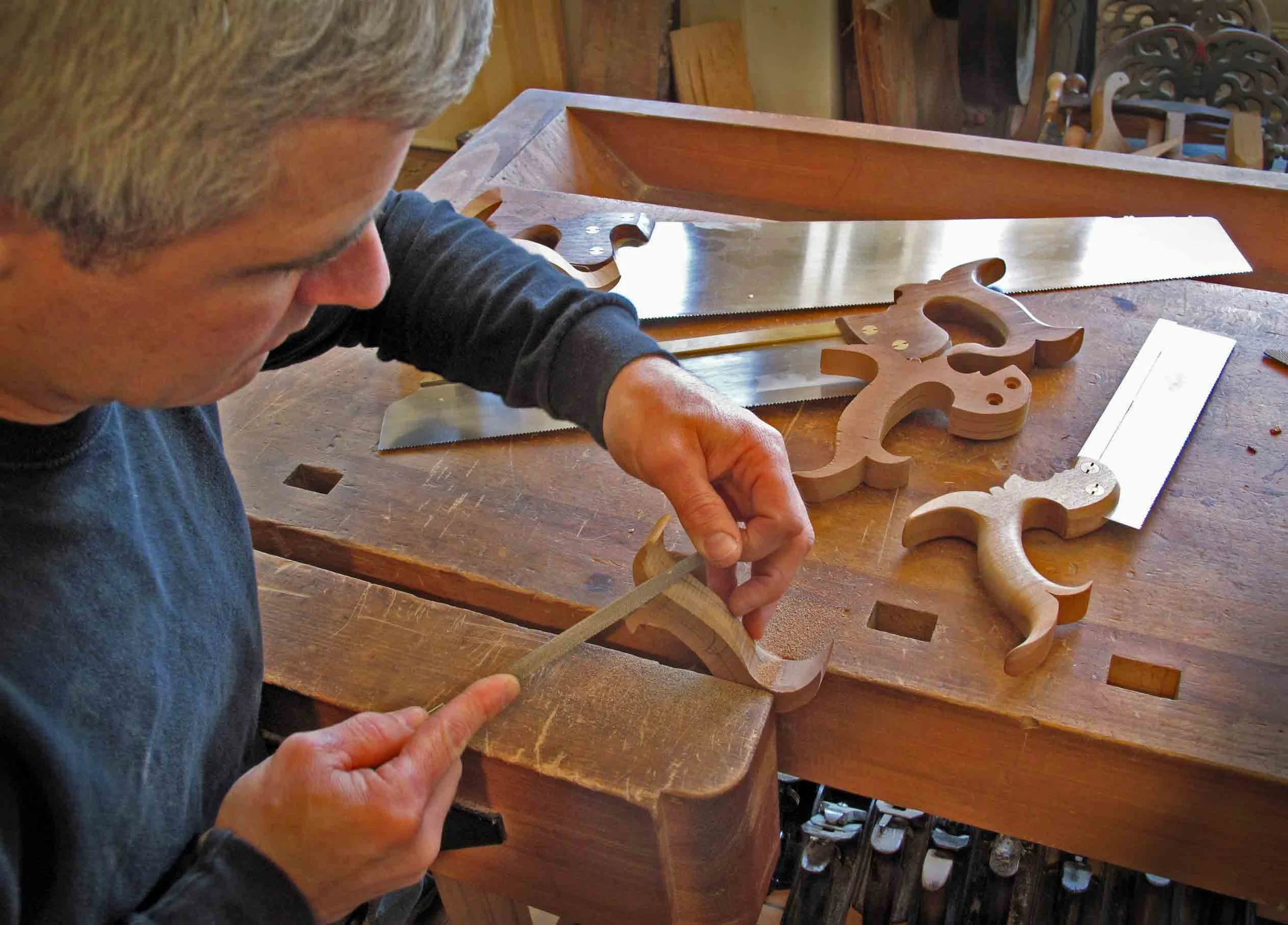 Make Your Dovetail Saw w/ Tom Calisto