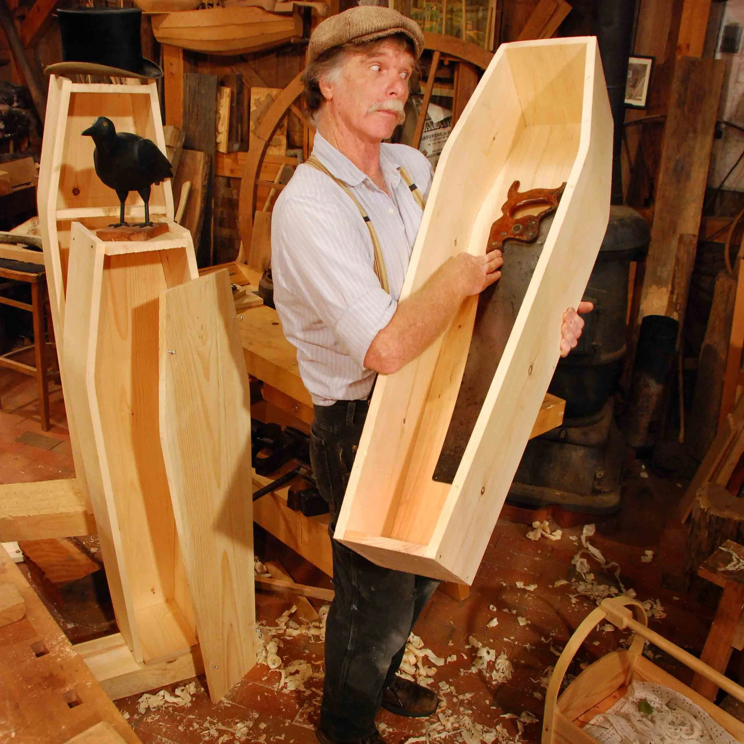 Coffin-Making with Roy Under(taker)hill