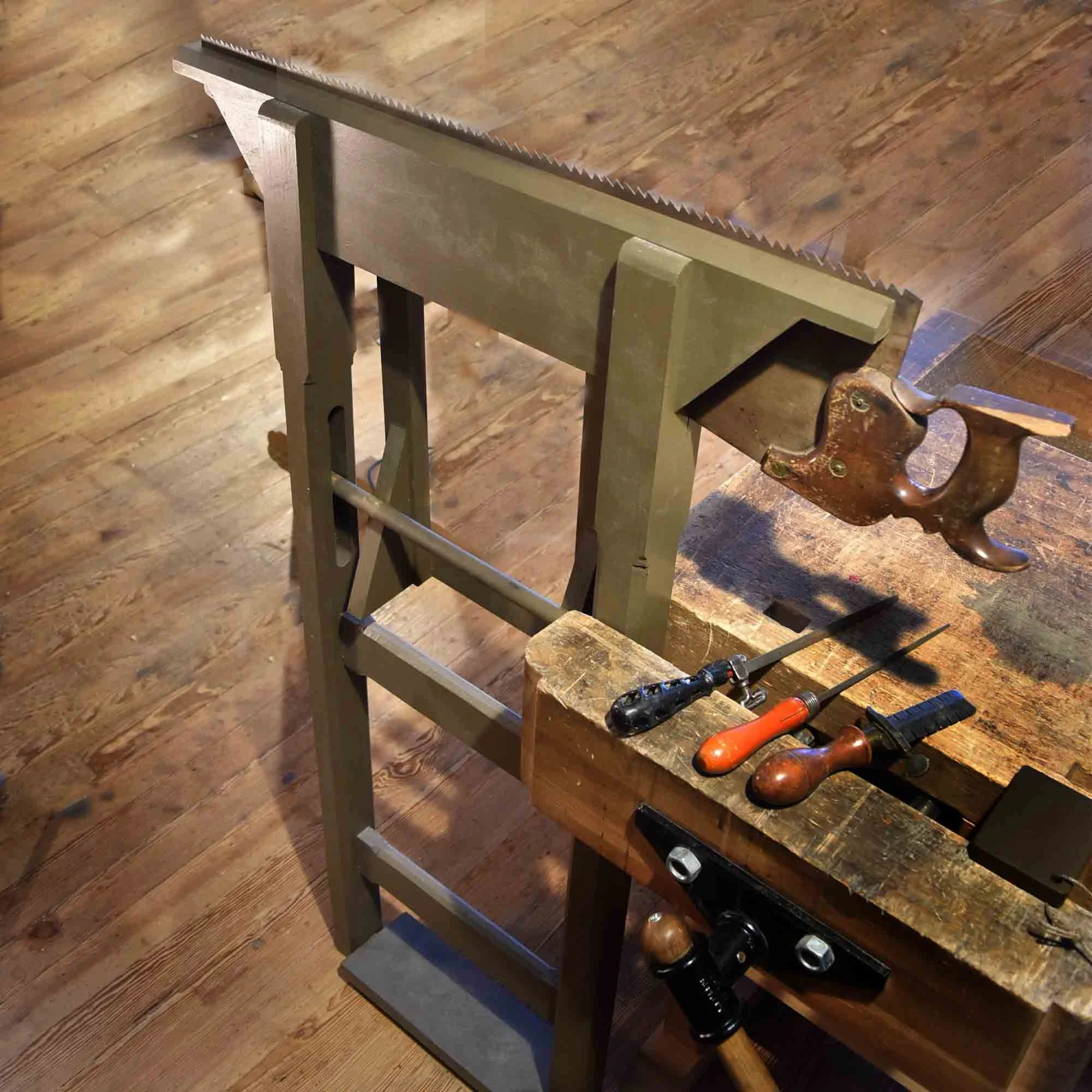 Build That Saw Sharpening Vise w/ Bill Anderson