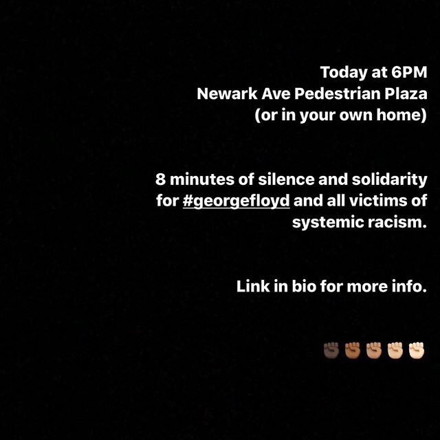 Join us today (6/2) at 6PM for 8 minutes of silence and solidarity. &ldquo;If you are neutral in situations of injustice, you have chosen the side of the oppressor.&rdquo; &mdash; Desmond Tutu