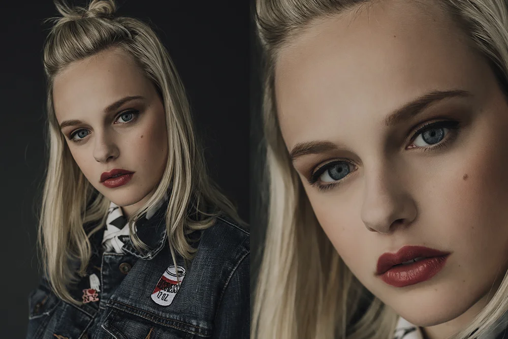 Make-Up Artist: Make-up with light hair
