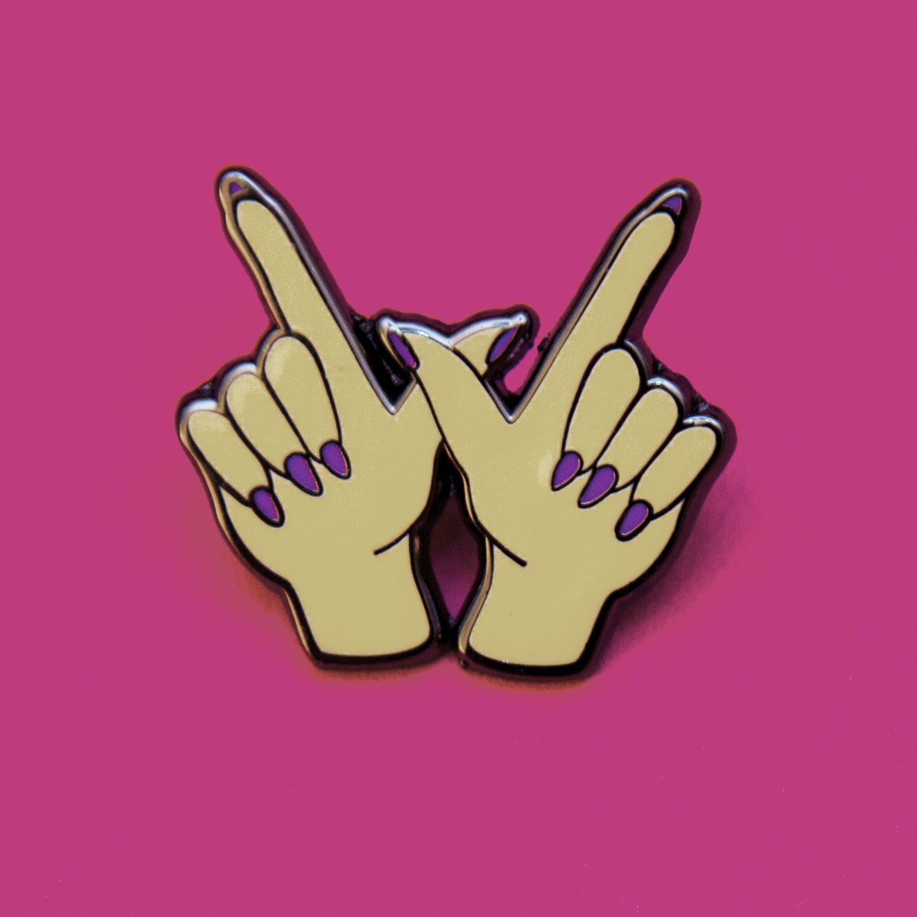 Kate and Cait Whatever Pin