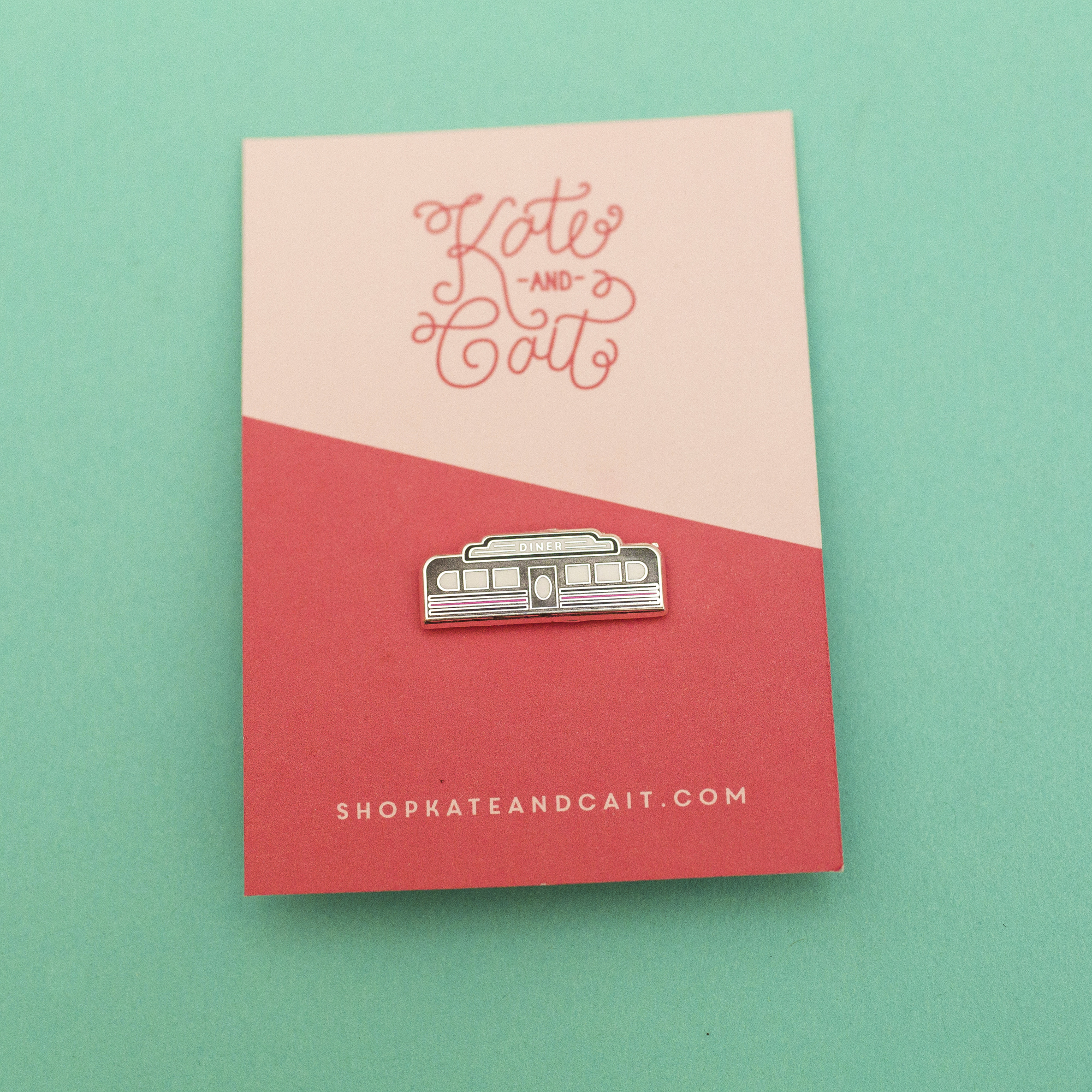 Kate and Cait Diner Pin