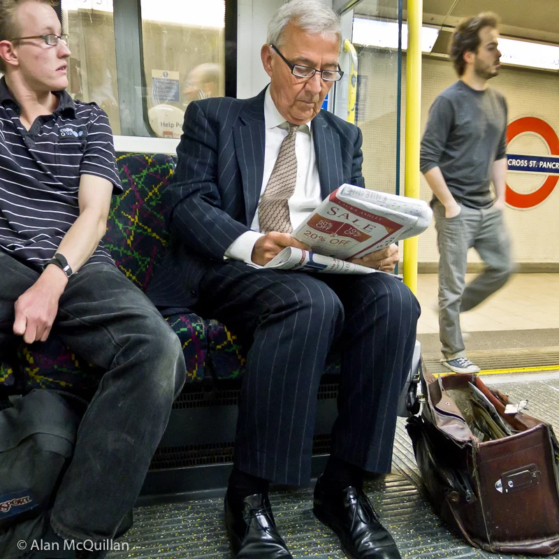 King's Cross St. Pancras Station, Northern underground line, 2011