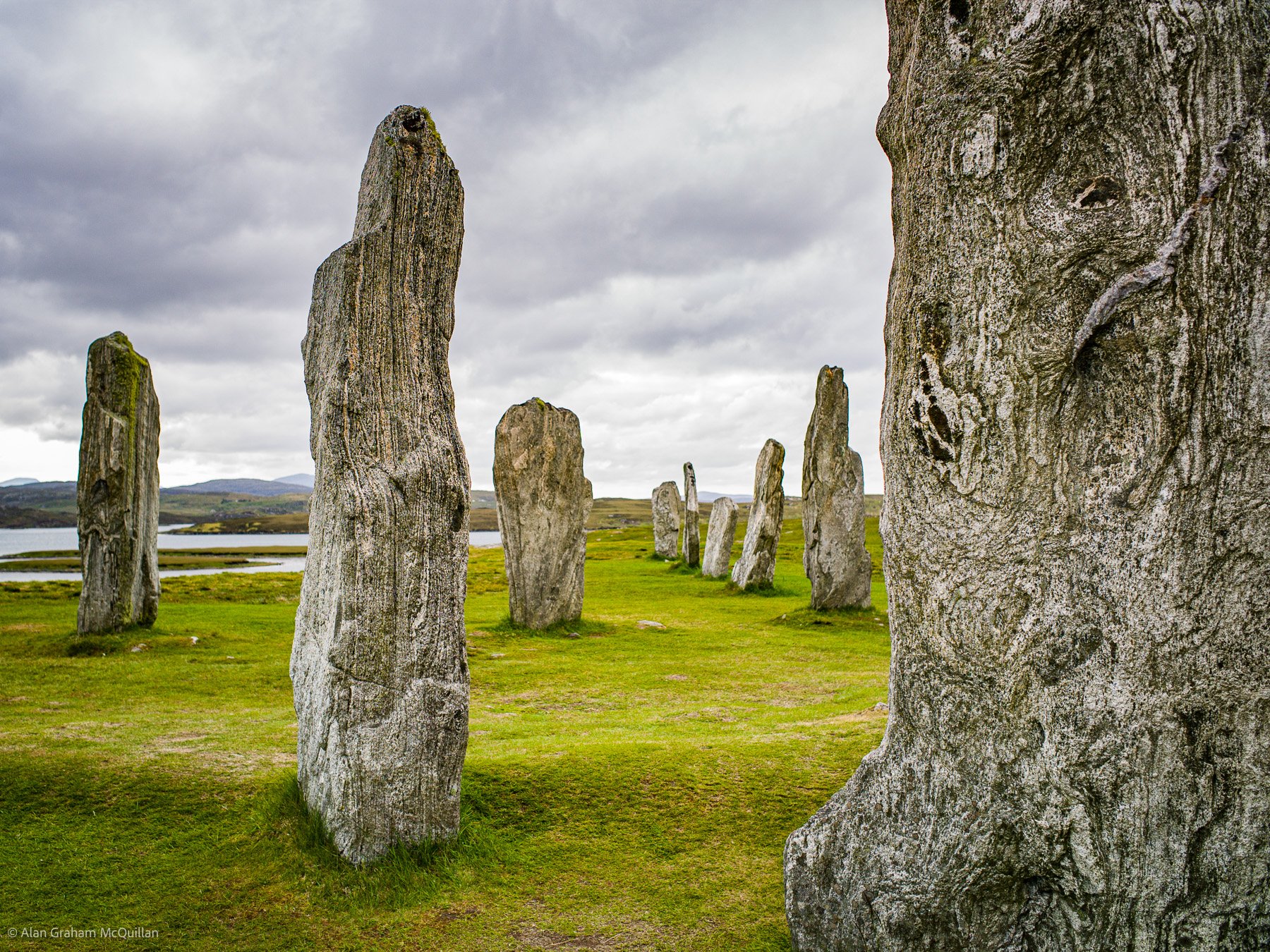 Callanish Standing Stones, Isle of Lewis. Outer Hebrides, Scotla