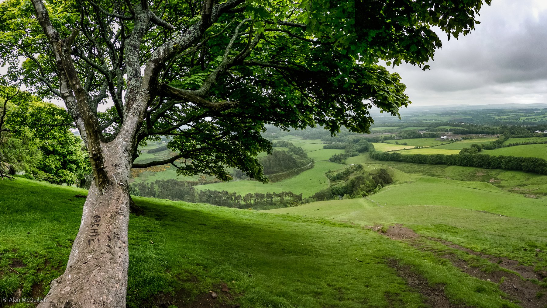 Pentland Hills, west of Flotterstone, Midlothian, Scotland