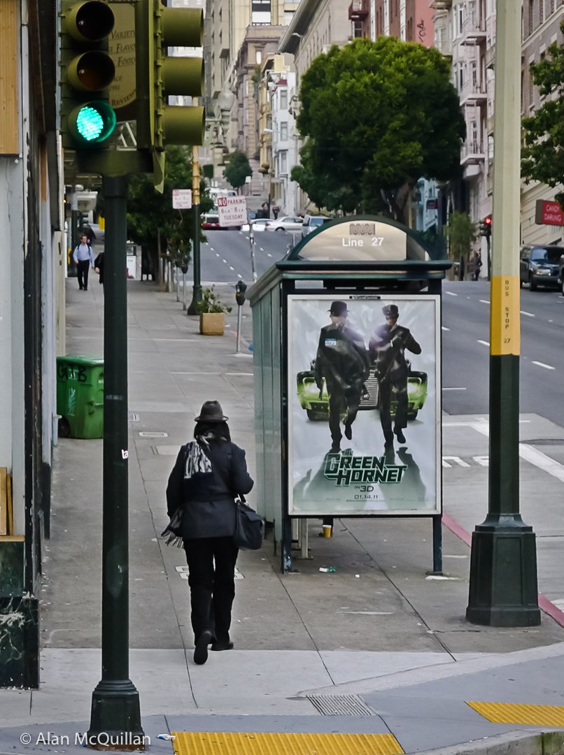 Jones Street at Post Street, San Francisco 2011