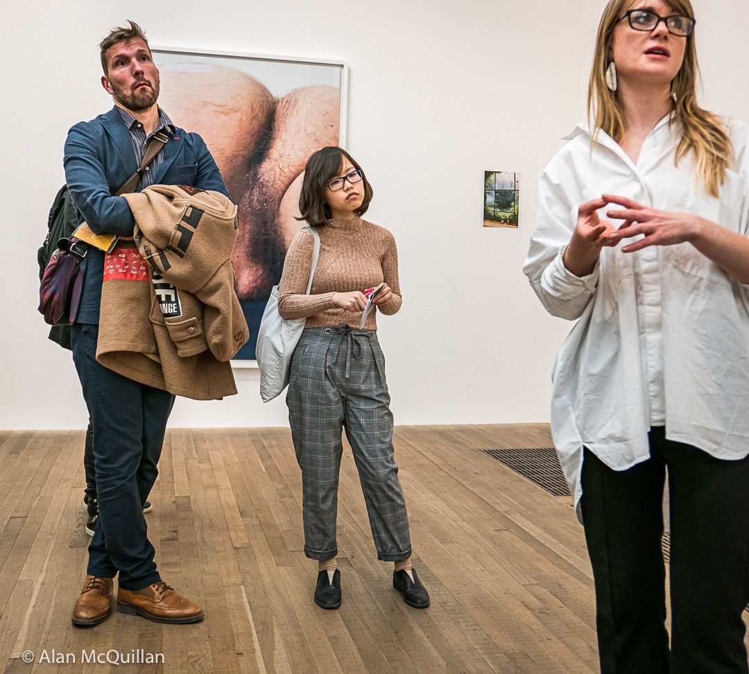 Tate Modern, during Wolfgang Tilmans exhibition, London, 2017