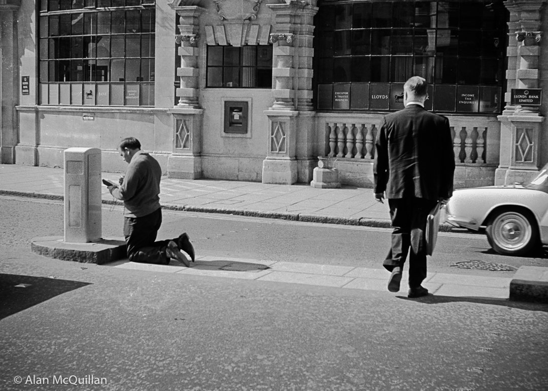 High Street, Oxford, England, 1965