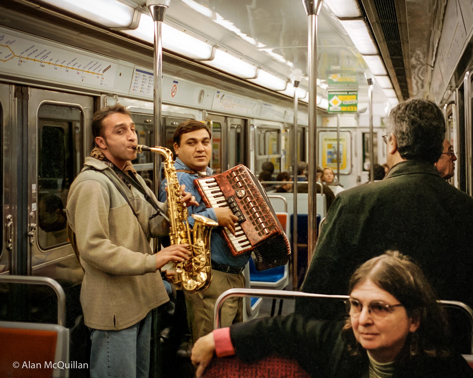 Metro Line 10, Paris, 2002