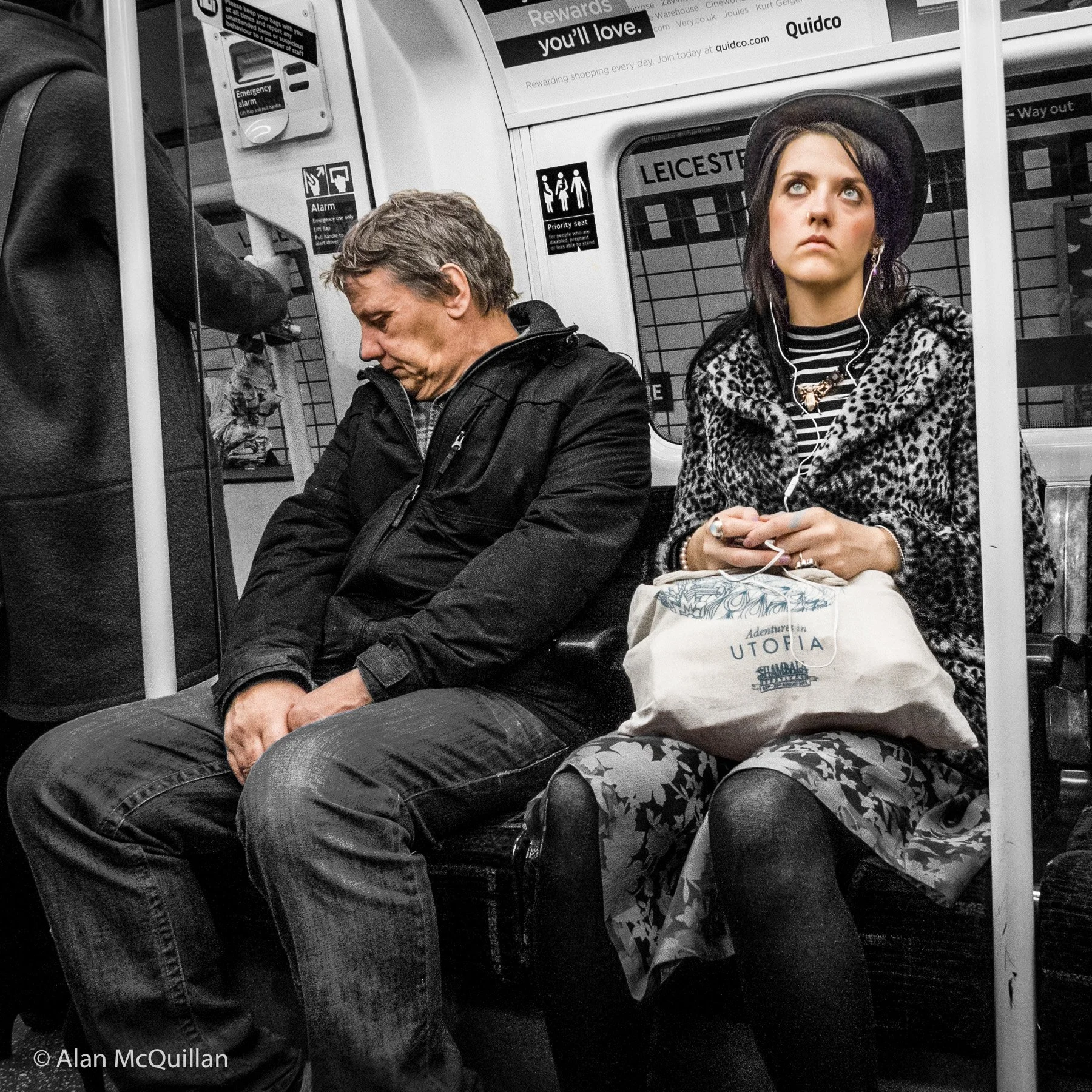 Northern underground line, London, 2013