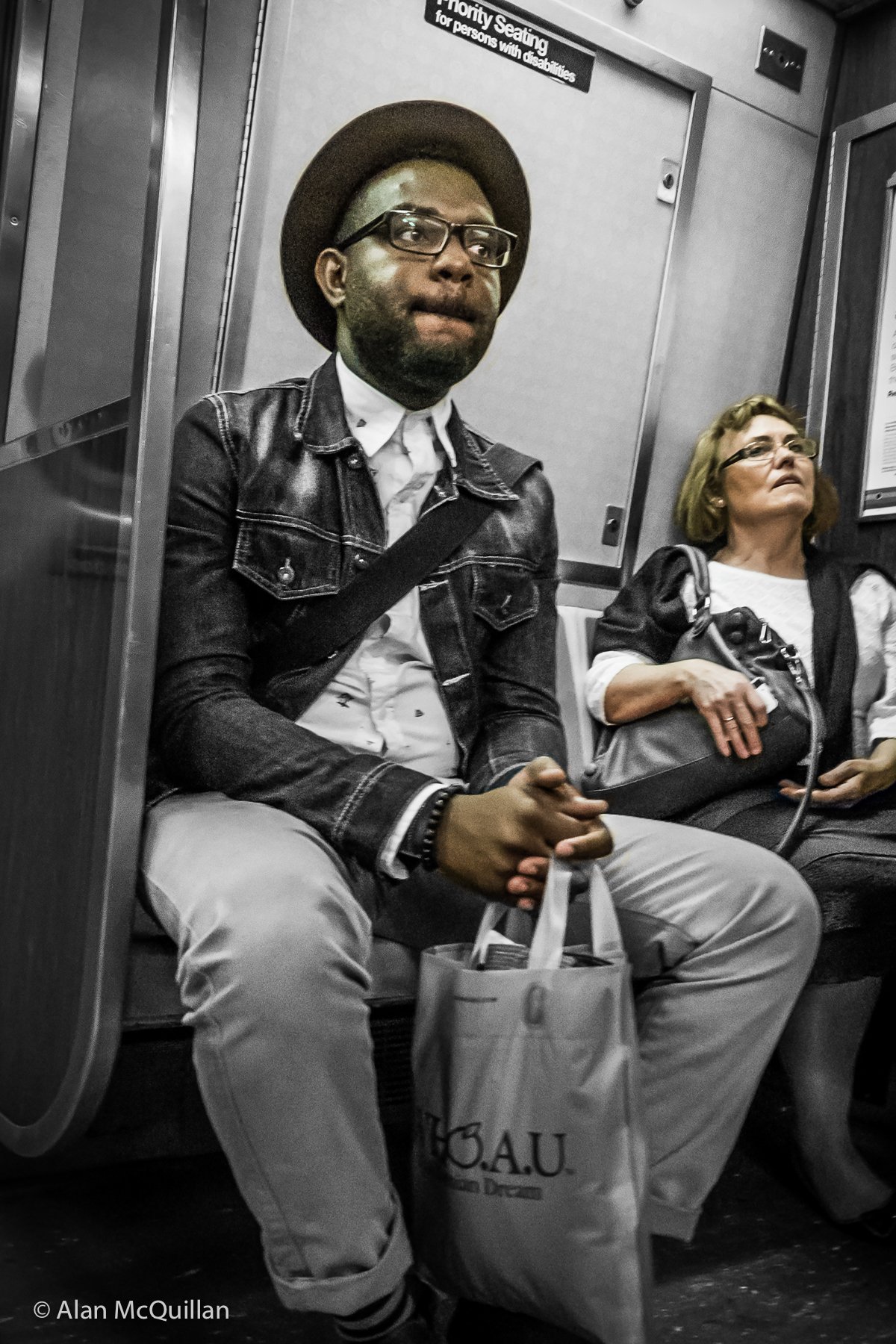 New York subway, 2015