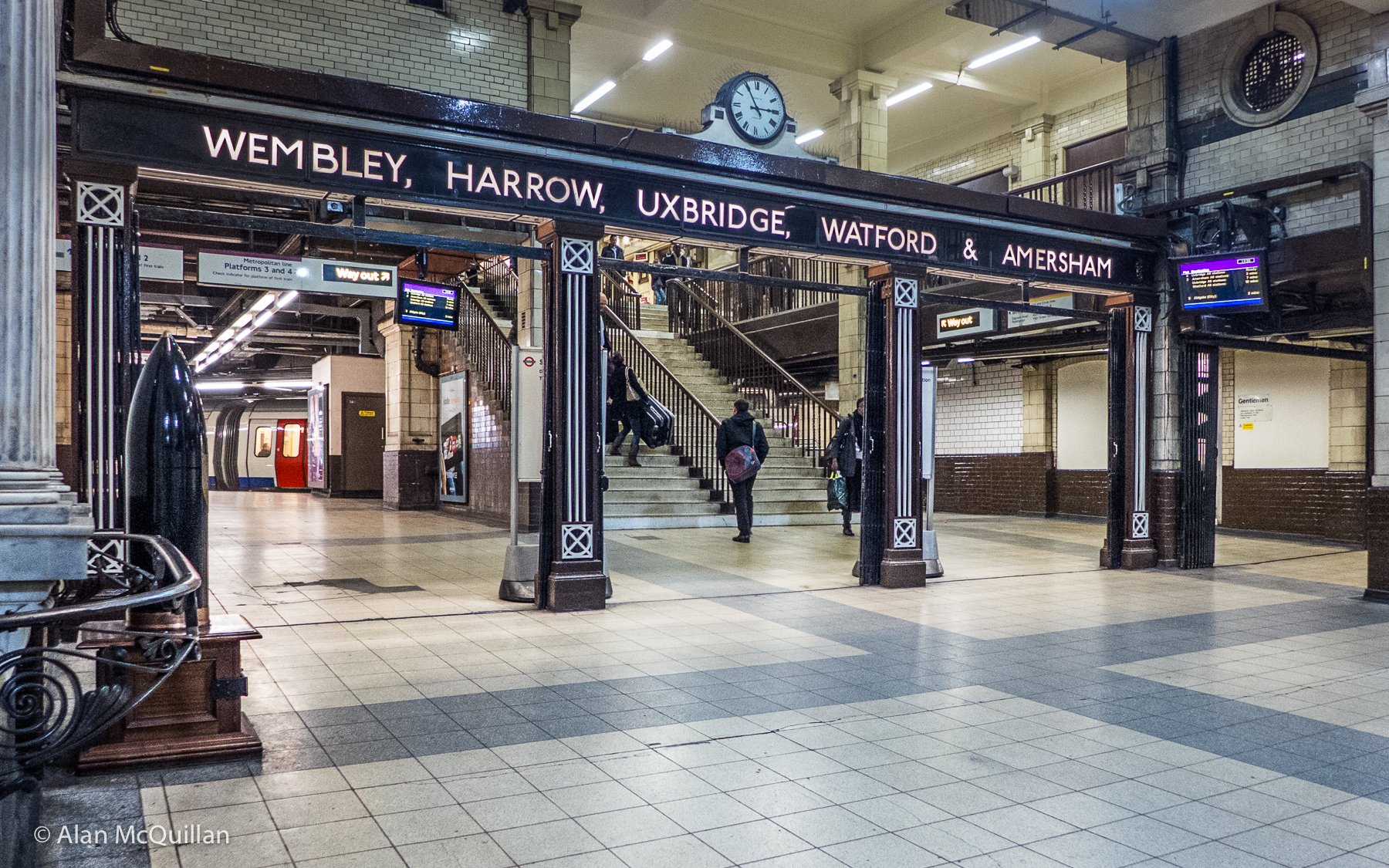 Baker Street station, London, 2013
