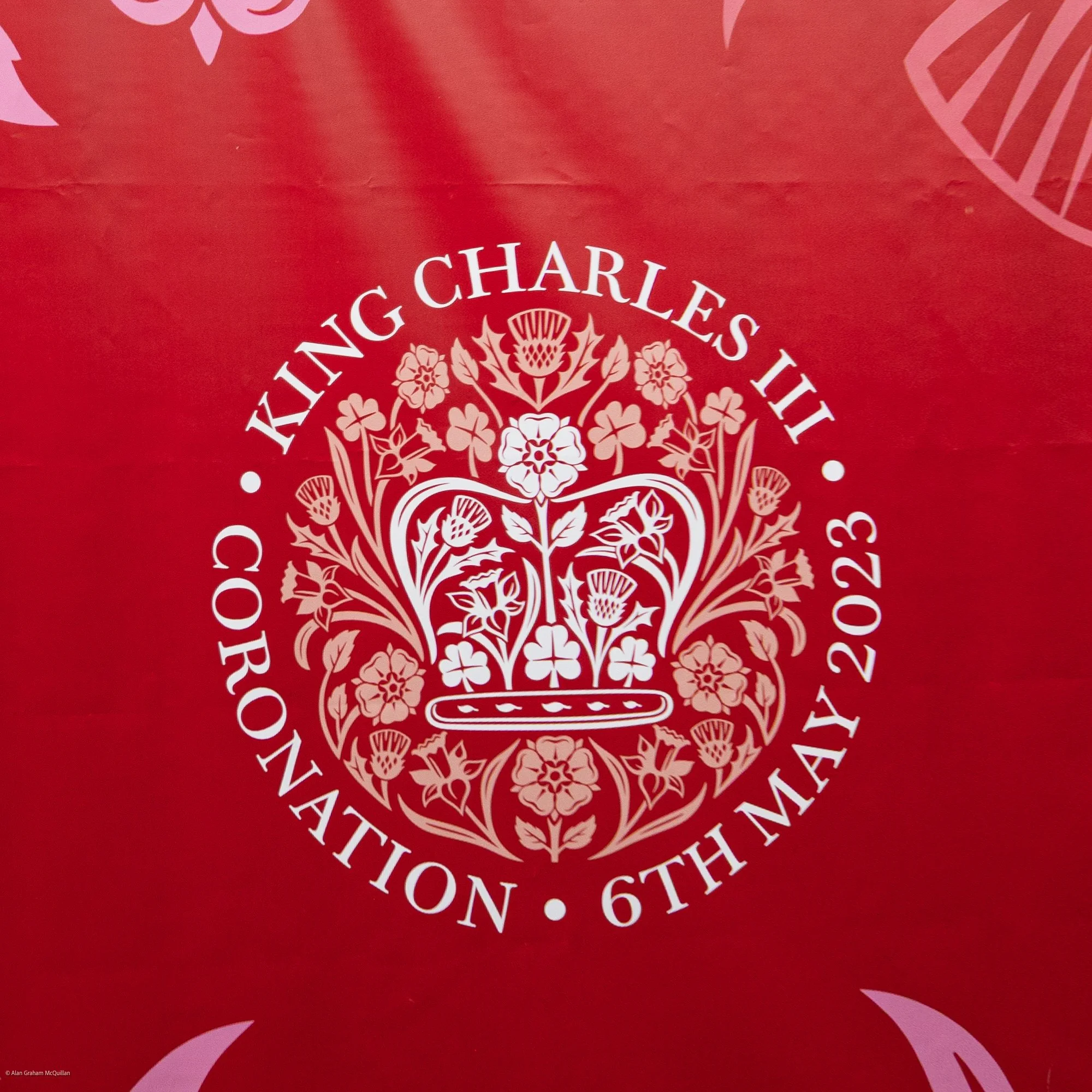 Preparation for coronation, London, 2023