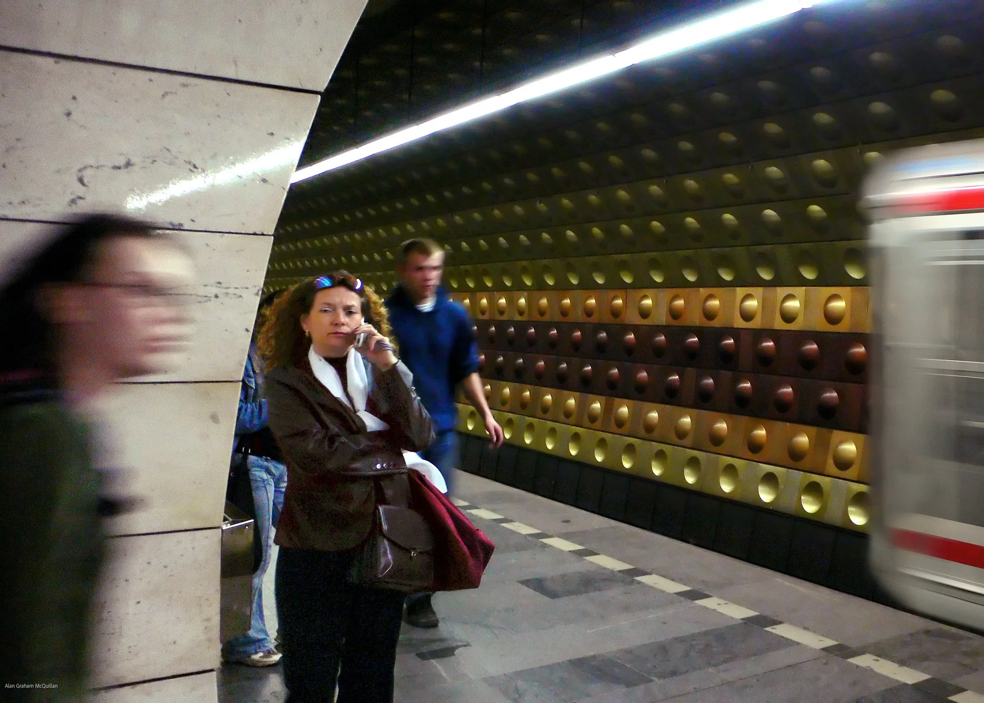 Malostranska Metro Station, Prague, Czech Republic, 2006