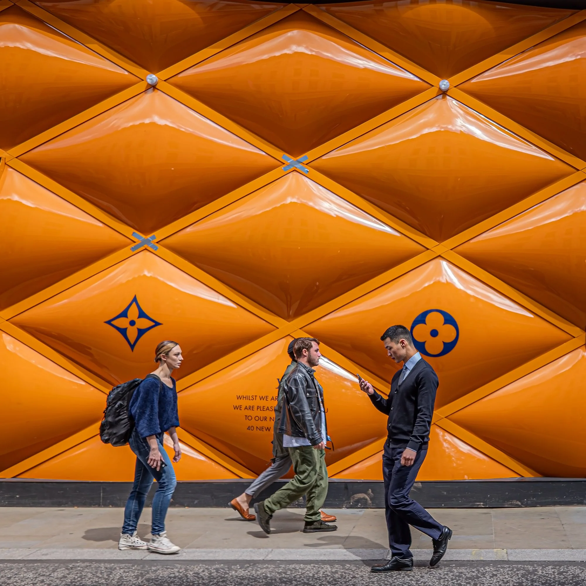 Refurbishing on New Bond Street