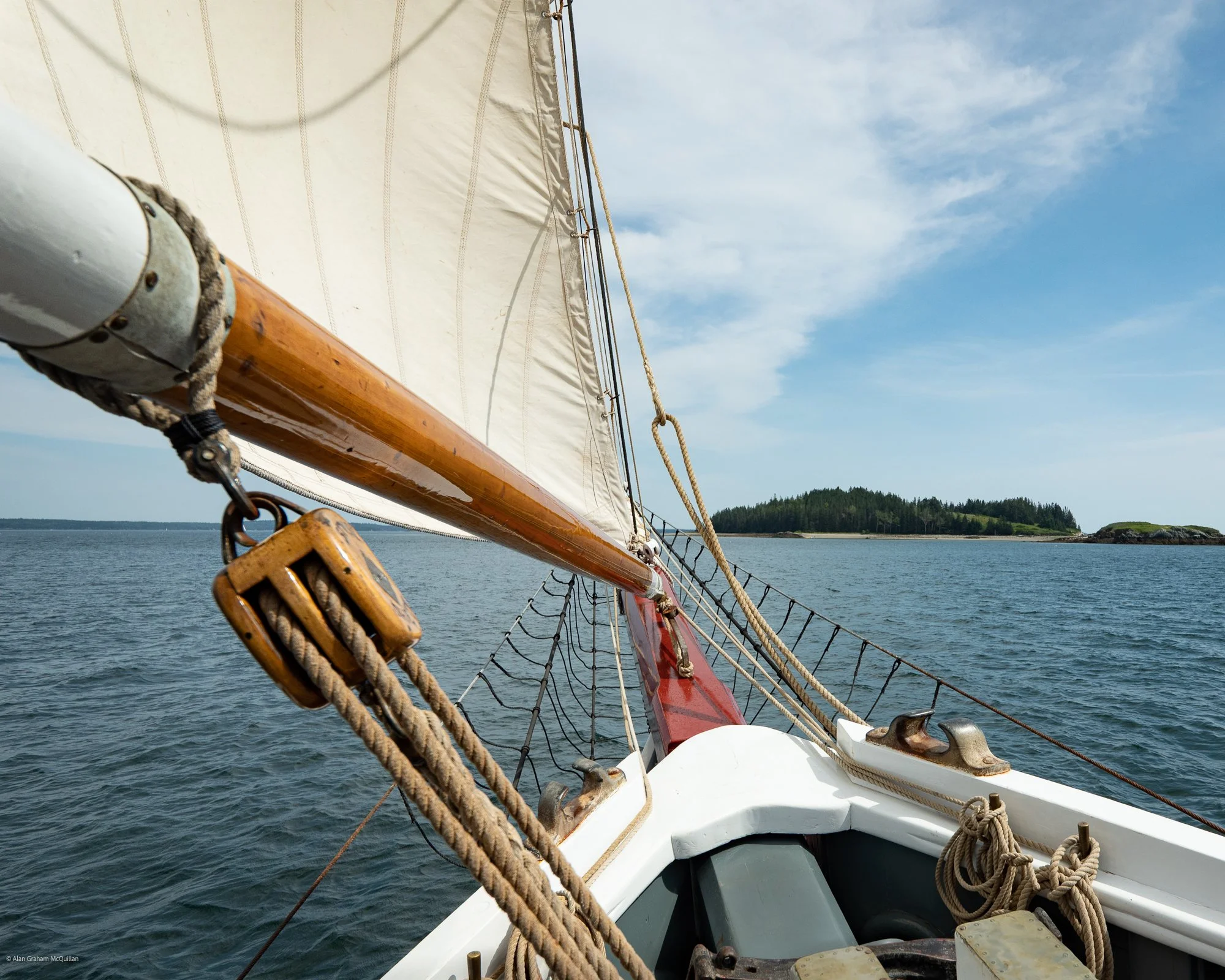 Schooner Lewis R. French, Penobscot Bay, Maine
