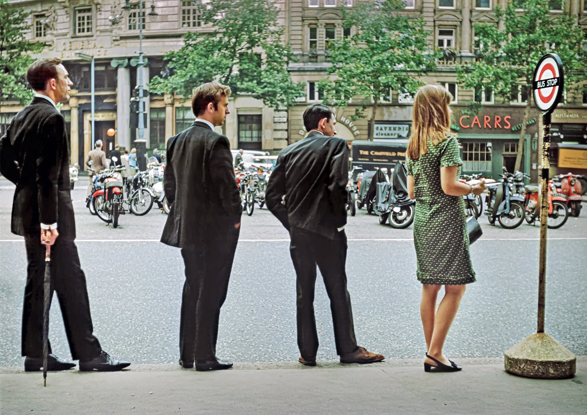 Aldwich, London circa 1966