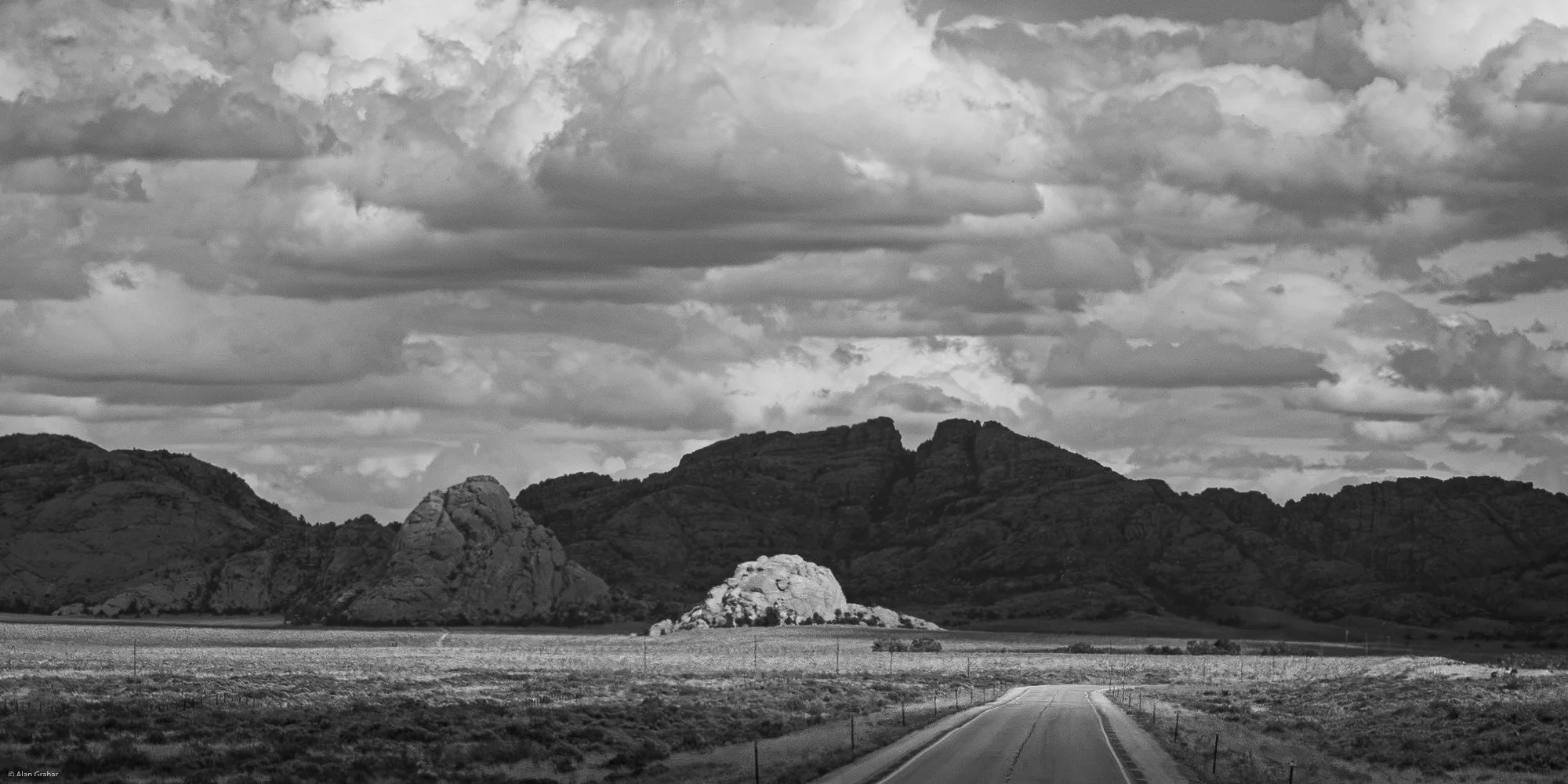 Split Rock on Oregon Trail. Wyoming