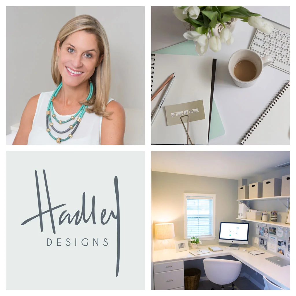 It's weird promoting yourself and your business (I have a hard time doing it even though I coach people on it everyday). I'm also not the best about sharing work-related things on Instagram...but hopefully that'll change with our new business account @hadleybiniondesigns . F ollow along! We have a lot of new and exciting projects to share...