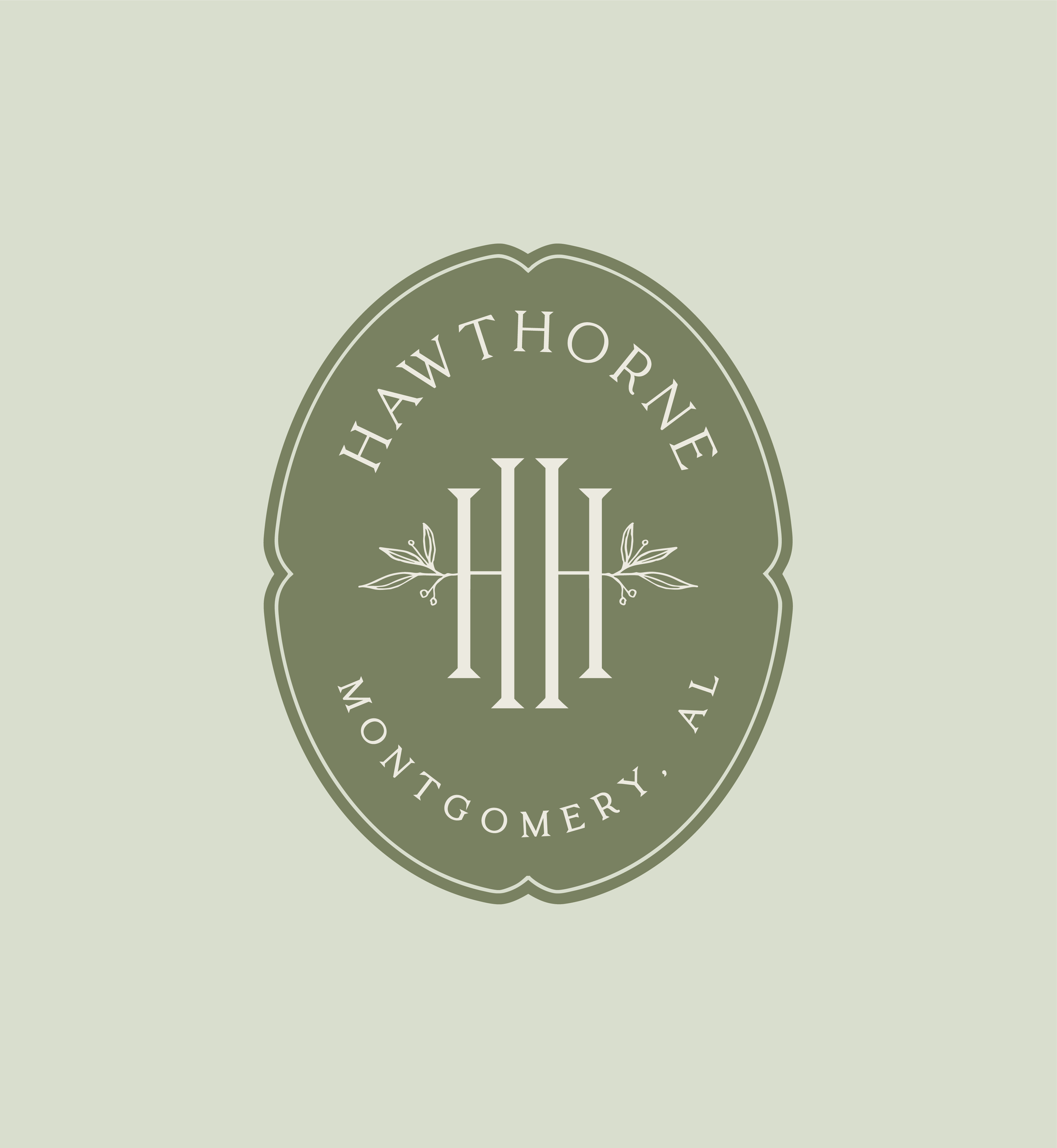 Hawthorne  brand // print