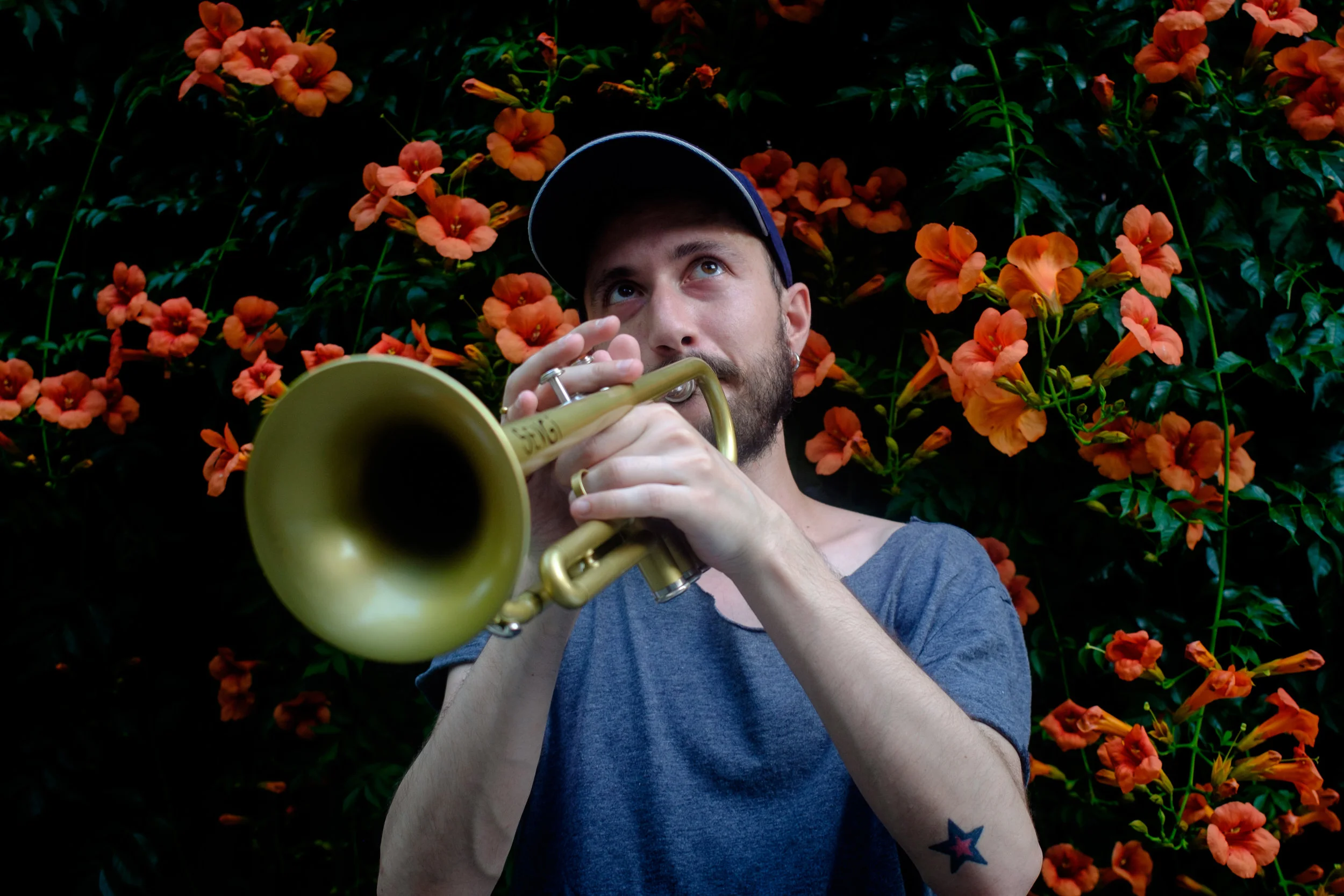 “I took my trumpet and I wrote ‘love love love’ (Sevgi in Turkish). And I understood the true love, especially to my trumpet and my music, or maybe I just remembered it. But I lost that feeling in another setting, because I wanted to control it, I wanted to live it whenever I wanted, but this is the most opposite thing.” Barış Demirel