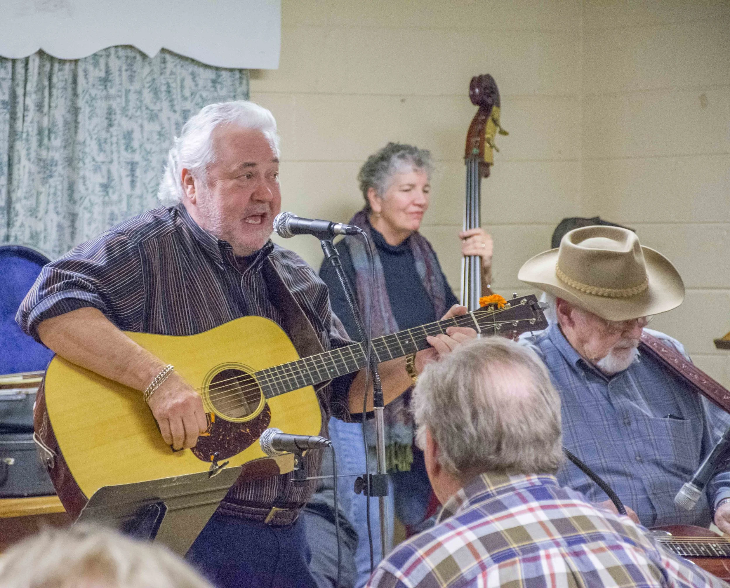 Mike Fleming at Cedar Grove Community Center - click to enlarge