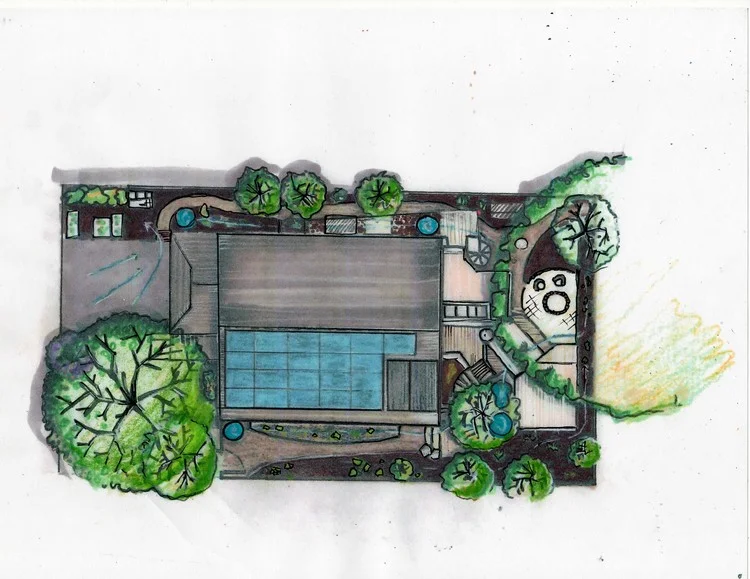 Here is an example of an illustration from a Master Site Plan that was created for a client.