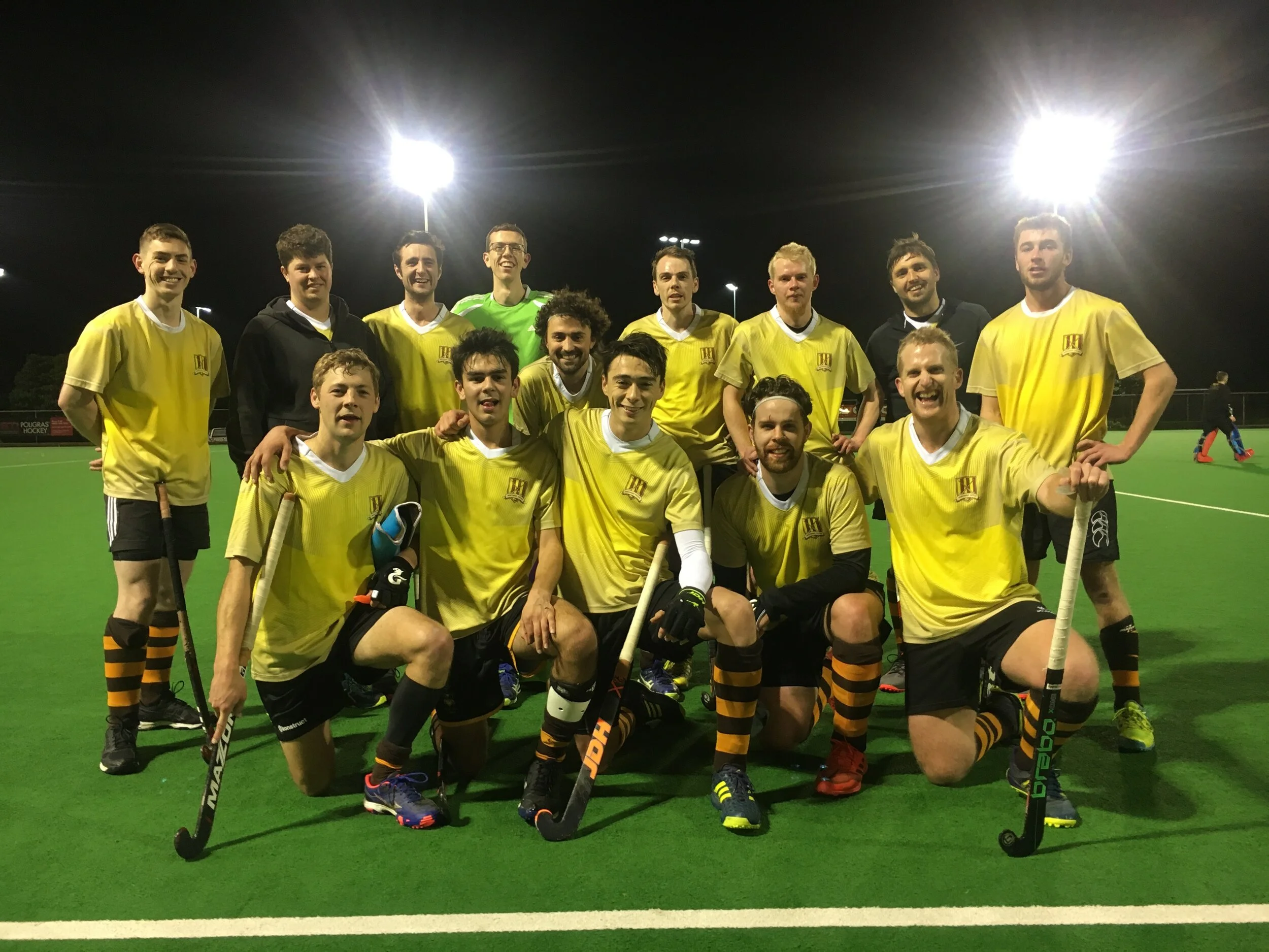 NUHC Premier 1 Men after their final match of the season against Victoria University.