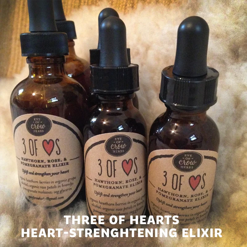 Three of Hearts Heart-Strengthening Elixir