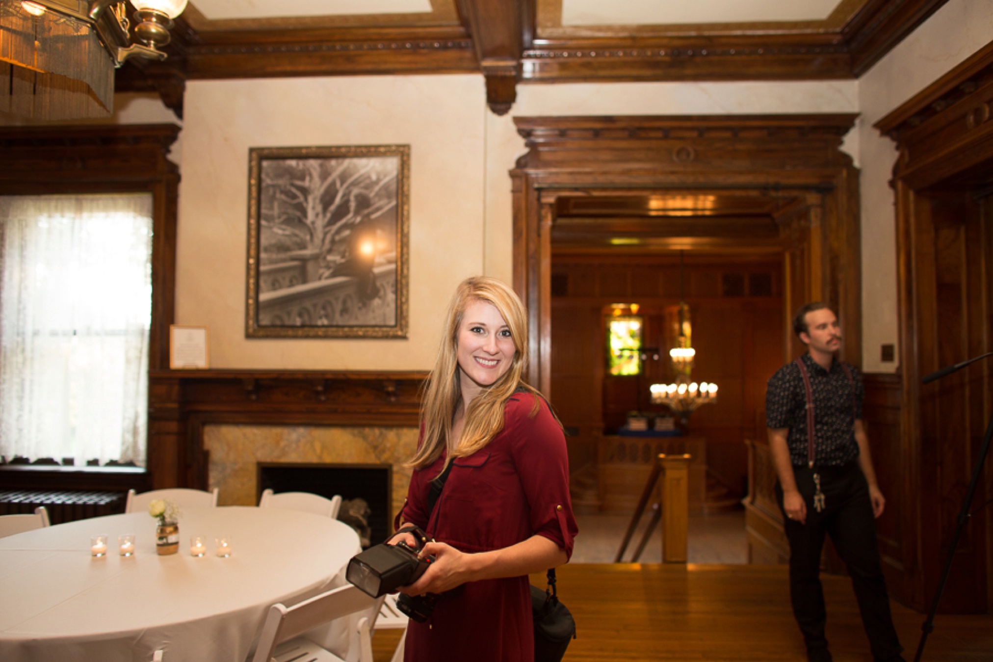And yet another wedding reception, another test shot.