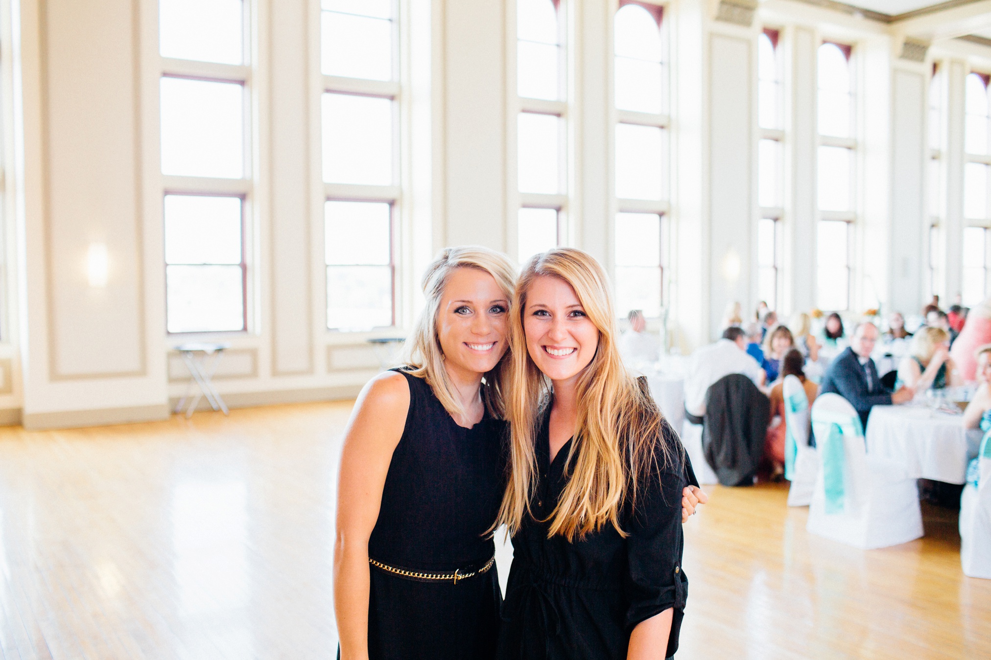 What a pleasure and joy it has been having Elena second shoot for me all year!! Also, this is what happens when the wedding singer takes your camera on a whim to grab YOUR photo. We both look a bit caught off guard. But I'm thankful for this shot with Elena! <3