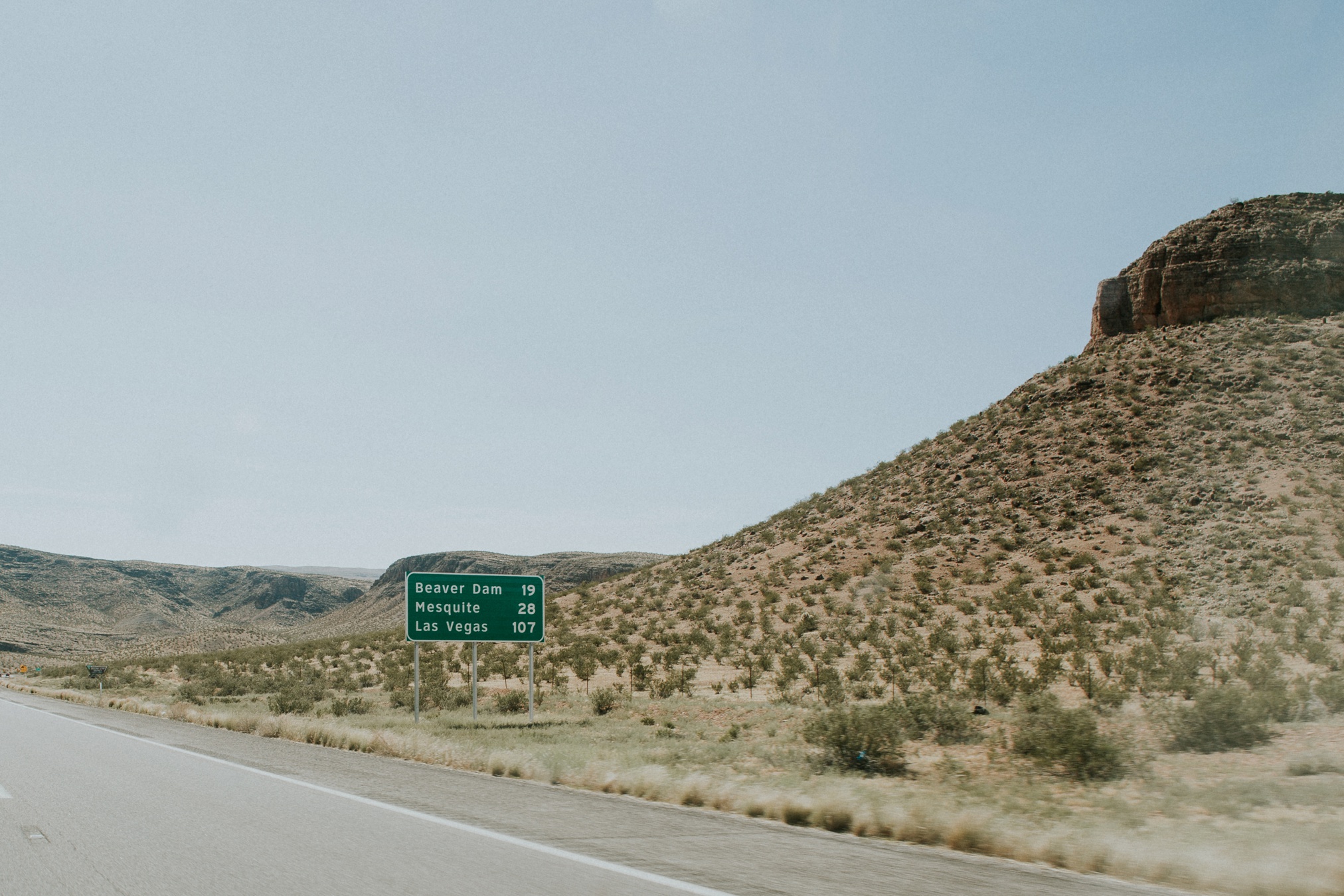 Long day of driving- a total of 16 hours from Denver to Las Vegas.