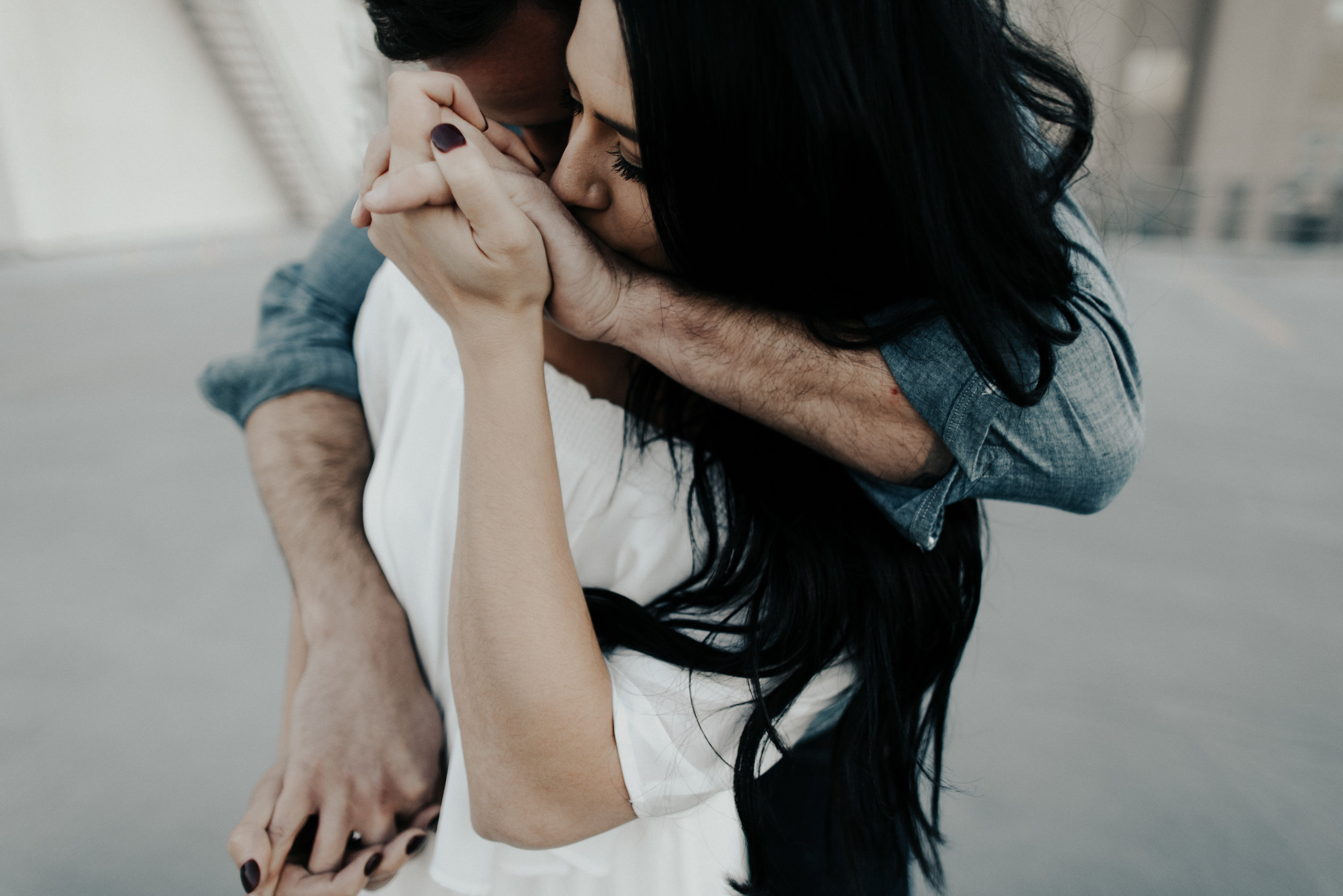 NICK x KATIE // Downtown Omaha Engagement Photographer