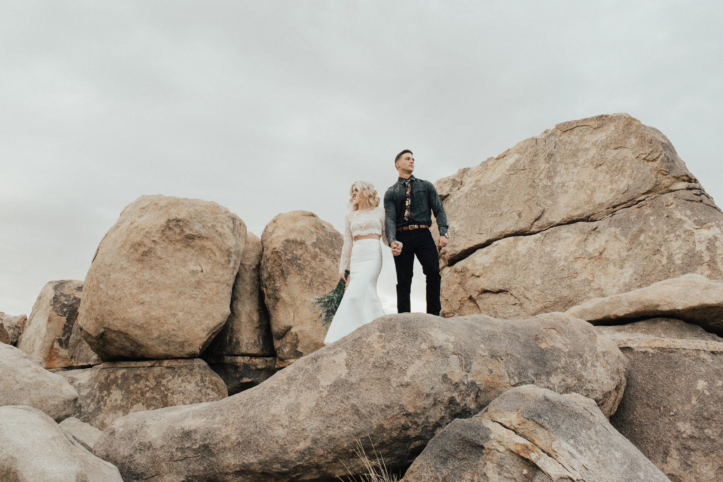Halle x Nick | Joshua Tree Elopement Photographer