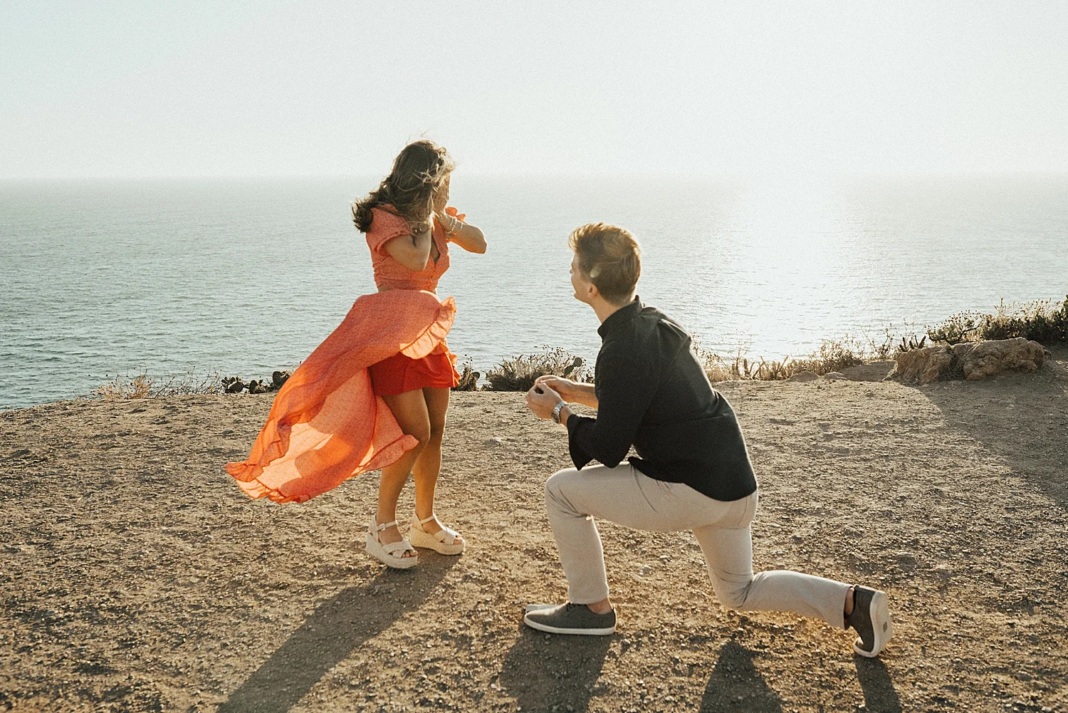 POINT DUME SURPRISE PROPOSAL // MALIBU PROPOSAL PHOTOGRAPHER