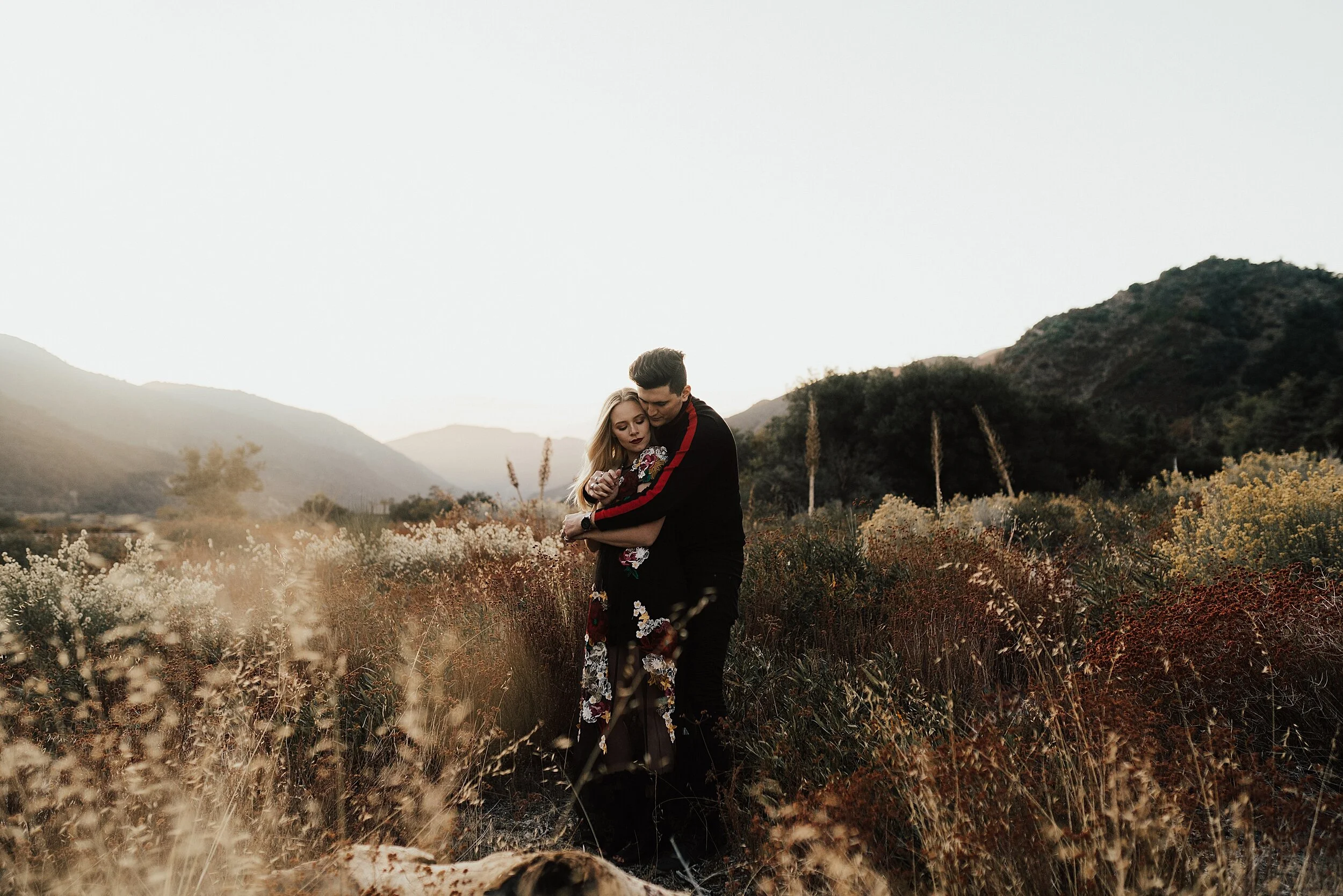 San Gorgonio Mountain Woodsy Engagement Session // Los Angeles Forest Engagement Shoot