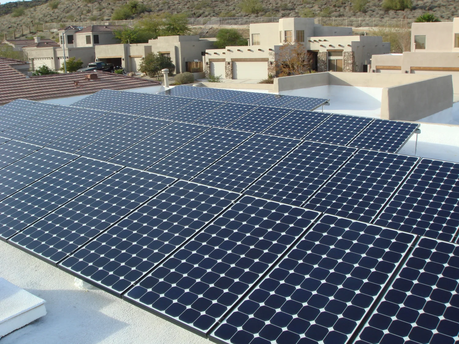 Photos- ProSolar® Photos of Installations- RoofTrac®, GroundTrac ...