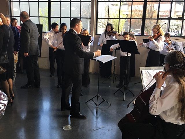 Metropolitan Youth Symphony playing Home on the Range!