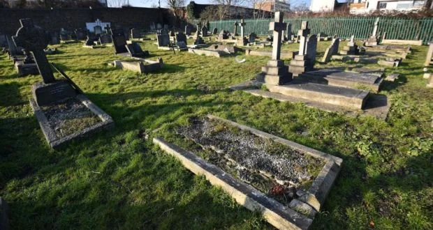 Patrick O'Connell's final resting place prior to its 2016 restoration.