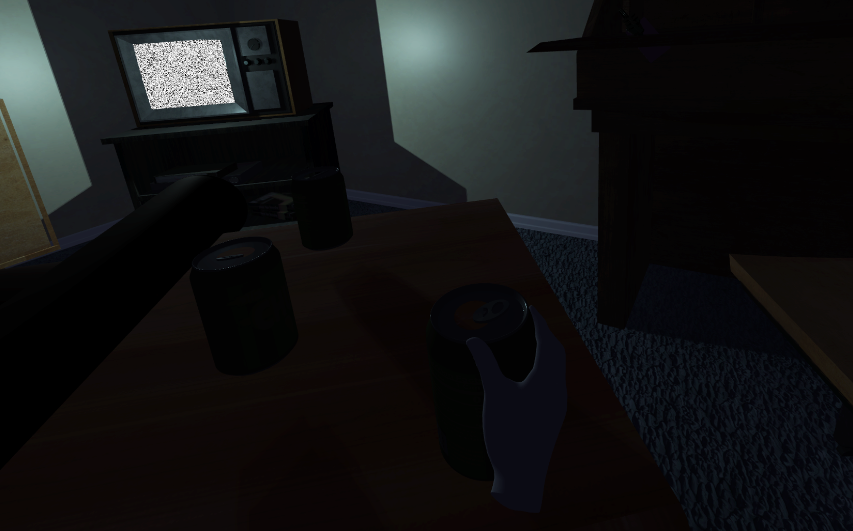 Captured real-time in Unity