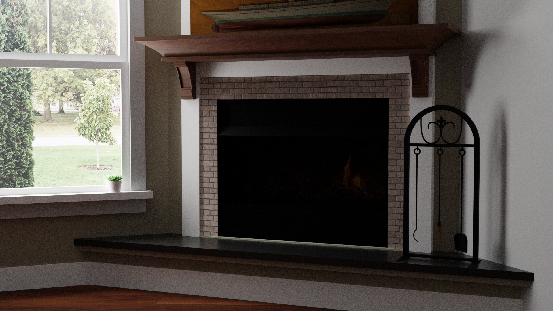 Modeled in Blender