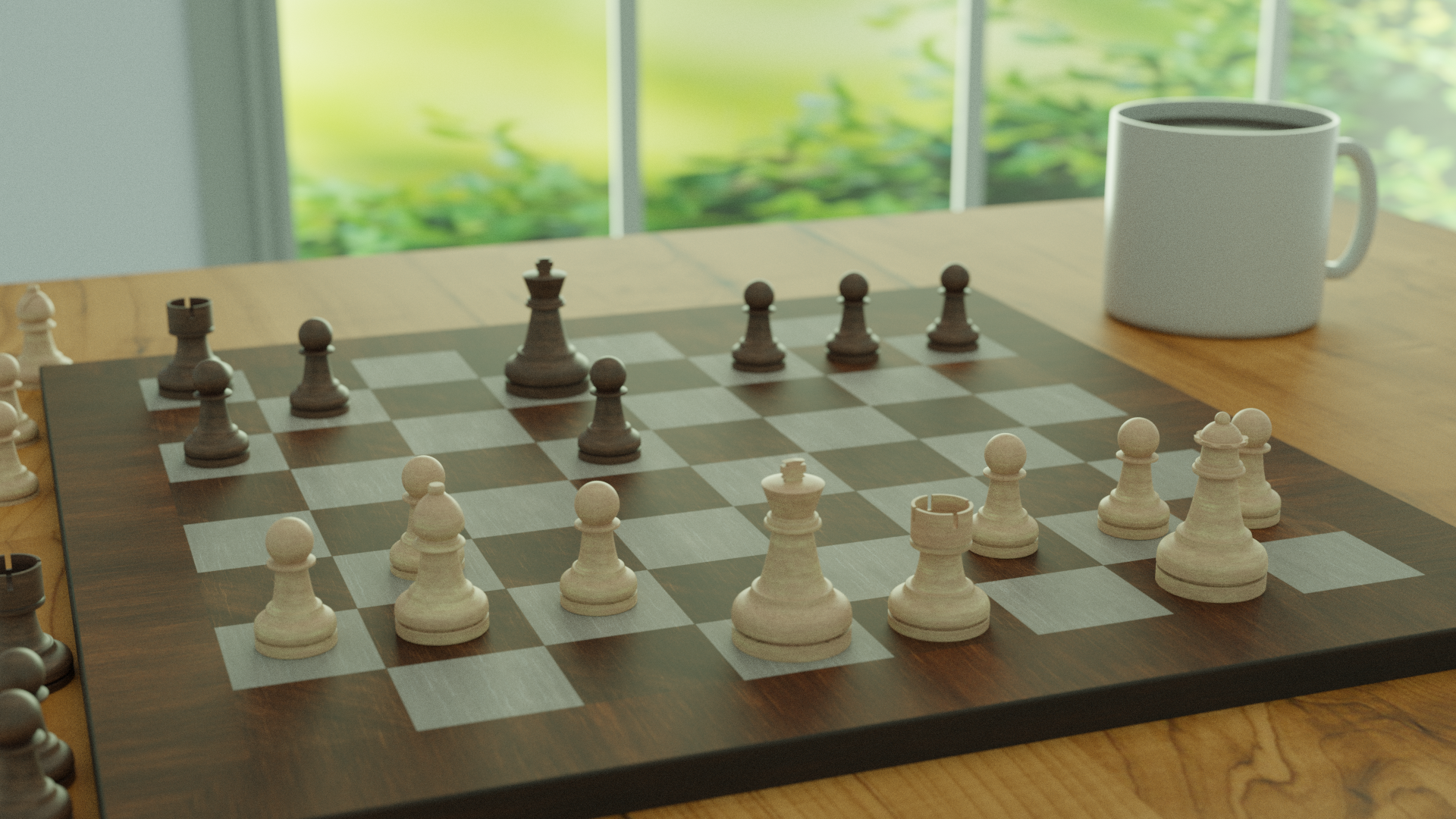 Created in Blender