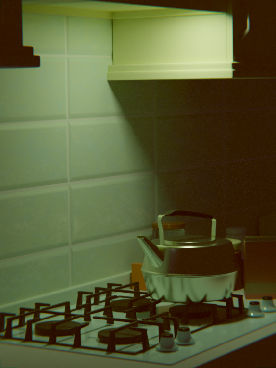 Modeled in Blender