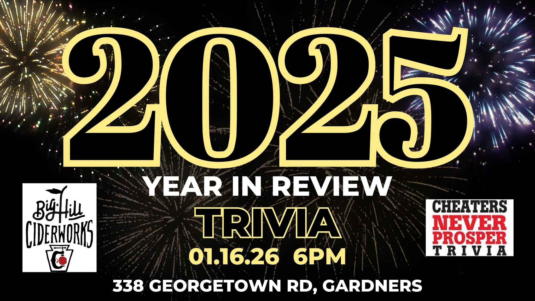 2025 Year in Review Trivia with Ginapolitan Pizza