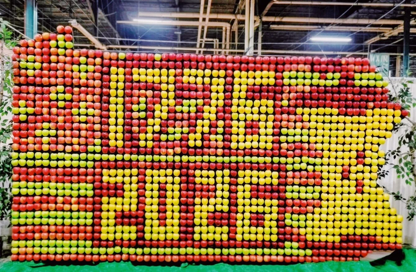 🍎 Apple wall is up!

Over 1,500 apples, hand-stacked and welcoming you to the PA Farm Show.

We saw a bunch of you this weekend, thanks for stopping by! We&rsquo;ll be here Tuesday + Wednesday, find us in the Main Hall at the carousel. 

The cider a