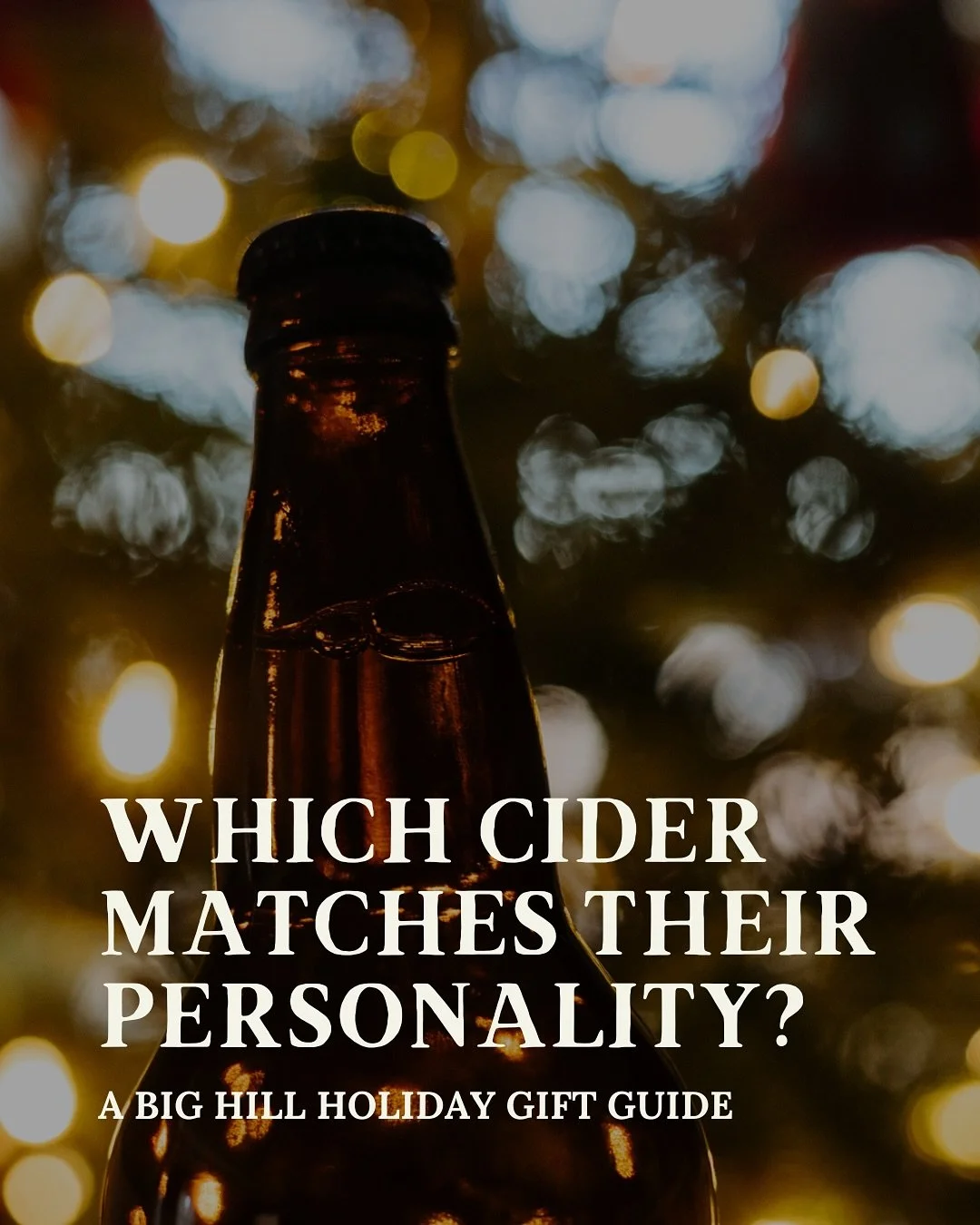Different friends, different ciders. We made a holiday gift guide based on personality types we all know and love.

Gifting should feel personal, thoughtful, and a little fun, not another box you check in the December to do list. 

Every bottle we ma