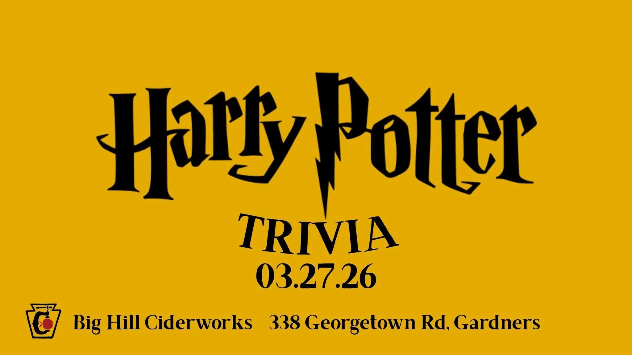 Harry Potter Trivia with Ginapolitan Pizza